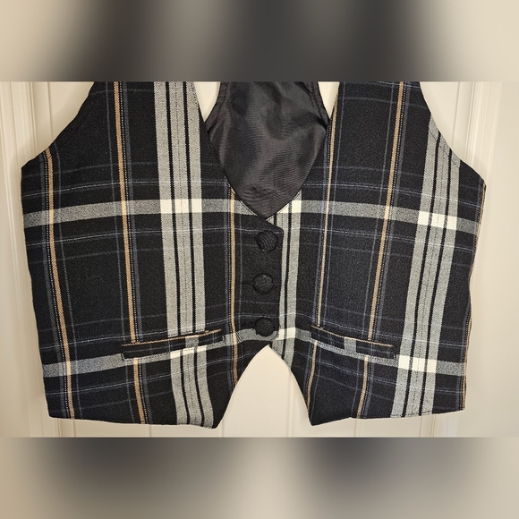 [FOREVER 21] Women's Plaid Vest - Large - Picture 3 of 9